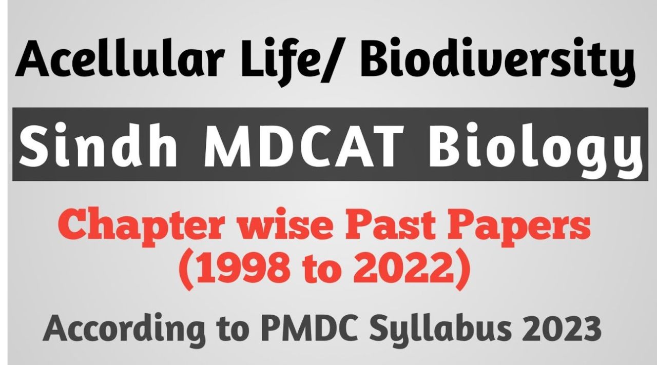 PMDC Past Papers mdcat 2023