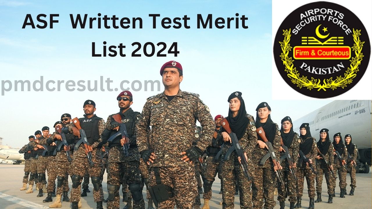 ASF Written Test Final Merit List