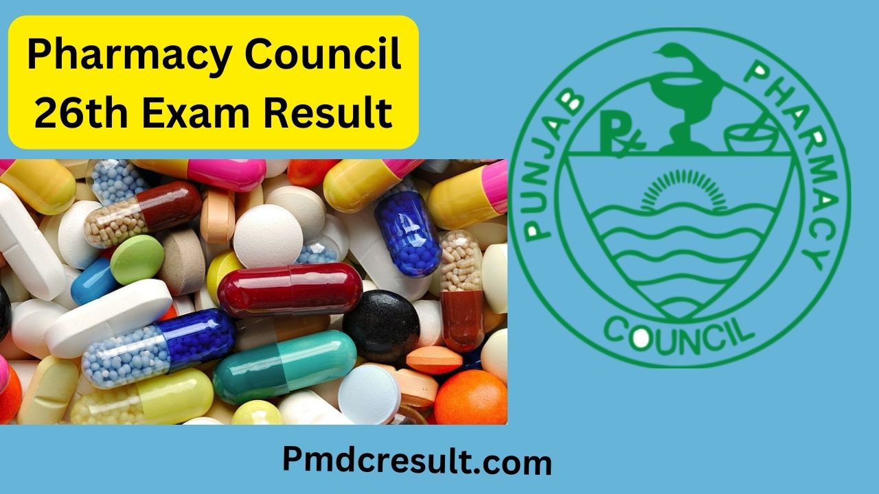 Punjab Pharmacy Council 26th Exam Result 2024