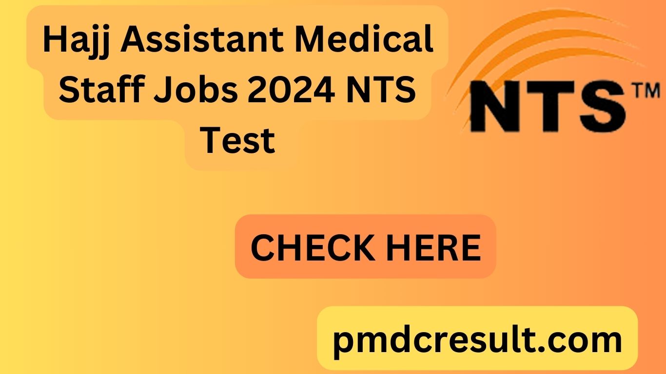 Hajj Assistant Medical Staff Jobs