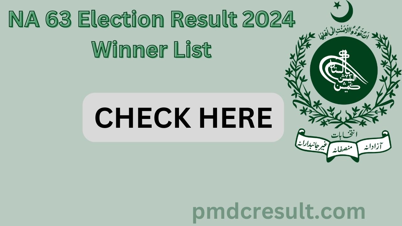 Na 63 Election Result 2024 Winner List