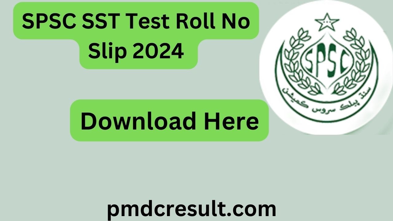 SPSC SST Test Roll No Slip Pdf Download