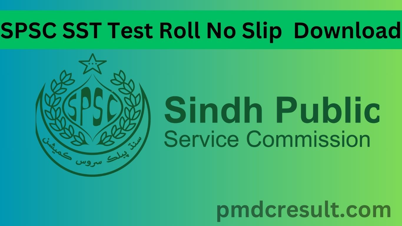 SPSC SST Test Roll No Slip 2024 Download Test Dates